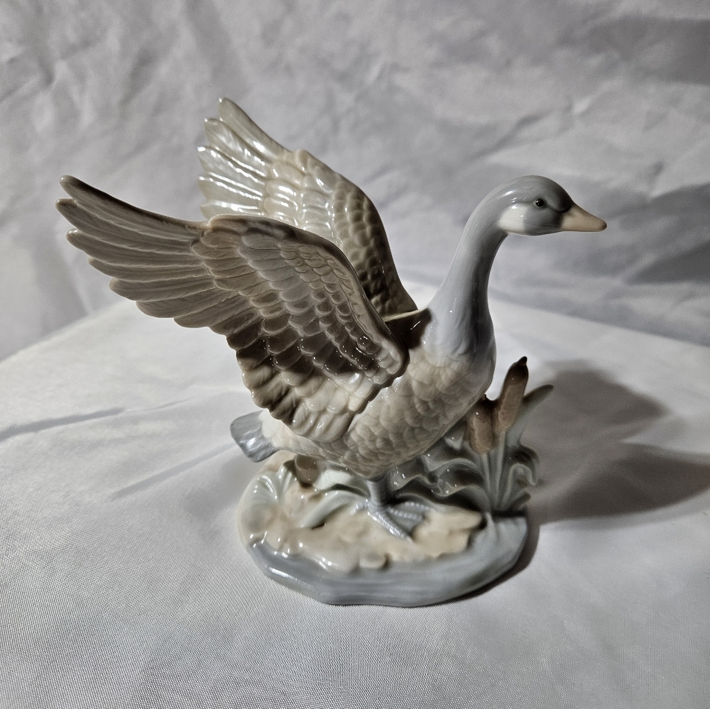 Signed Galord Duck Figurine